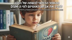 Read more about the article מהספר הרפואי לנשמה של הילד: להבין את אבחון האוטיזם לפי ה-DSM-5